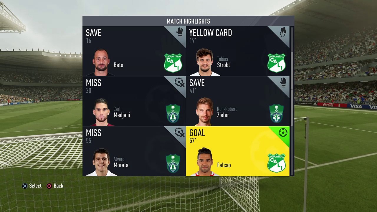 Falcao the striker FIFA 17