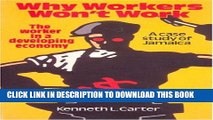 [PDF] Why Workers Won t Work: The Worker in a Developing Economy: a Case Study of Jamaica Popular