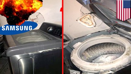 It’s not just cellphones, now Samsung washing machines are exploding