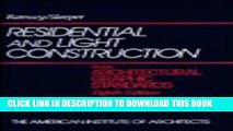 [PDF] Residential and Light Construction from Architectural Graphic Standards (Ramsey/Sleeper