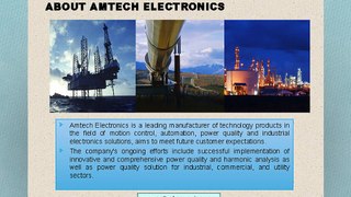 Active Harmonics Filter - Amtech Electronics