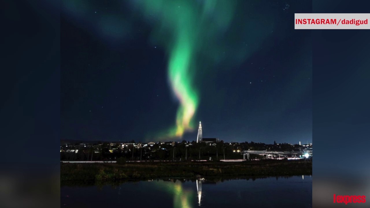 Reykjavik éteint ses lumières pour admirer des aurores boréales