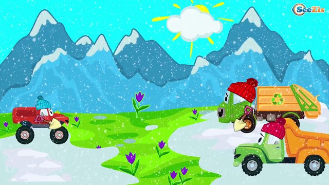 Мультфильмы для детей про Гоночные Машинки и Монстр Трак | Мультики про Машинку Грузовик