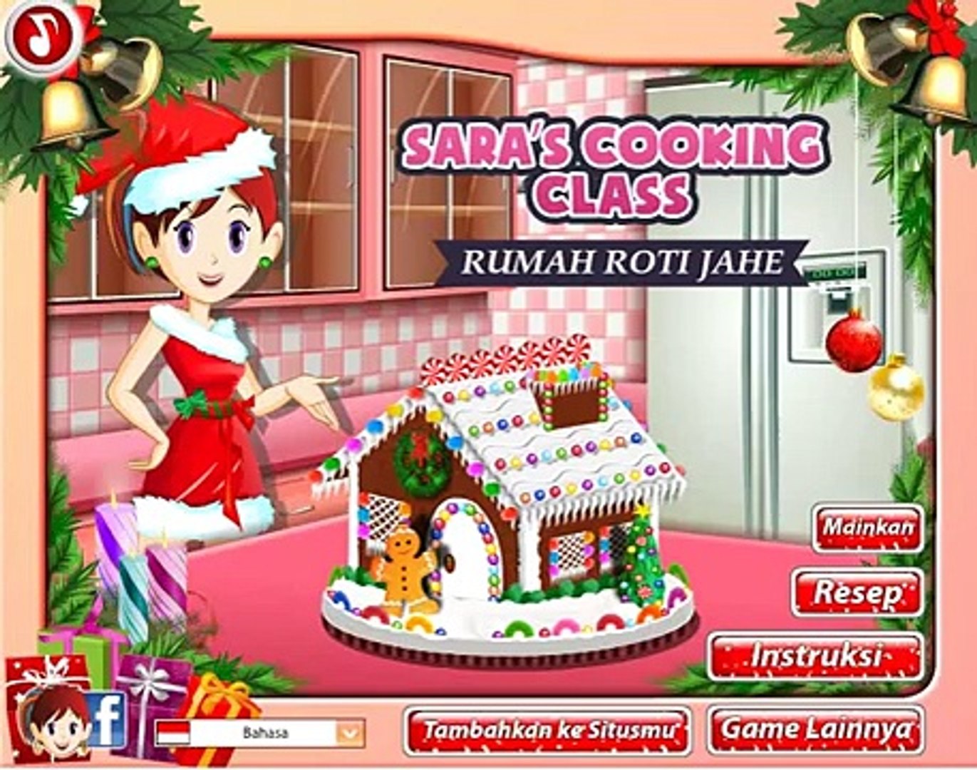 Game Memasak Sara Rumah Roti Jahe - Sekitar Rumah