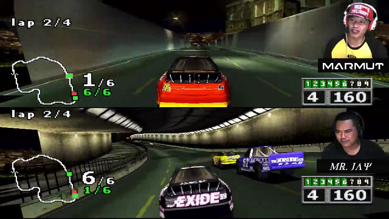 NOSTALGIA- MAEN GAME NASCAR RUMBLE CHAMPIONSHIP PS1