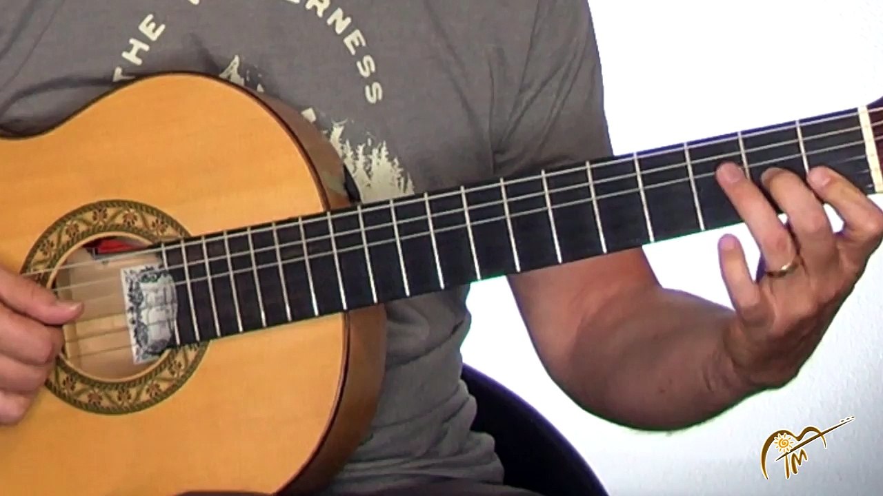 Easy Spanish Guitar Riff #6 for Acoustic Guitar