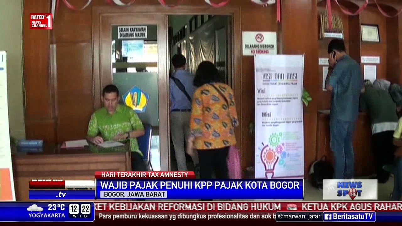Perolehan Tebusan Pajak di KPP Bogor Melebihi Target