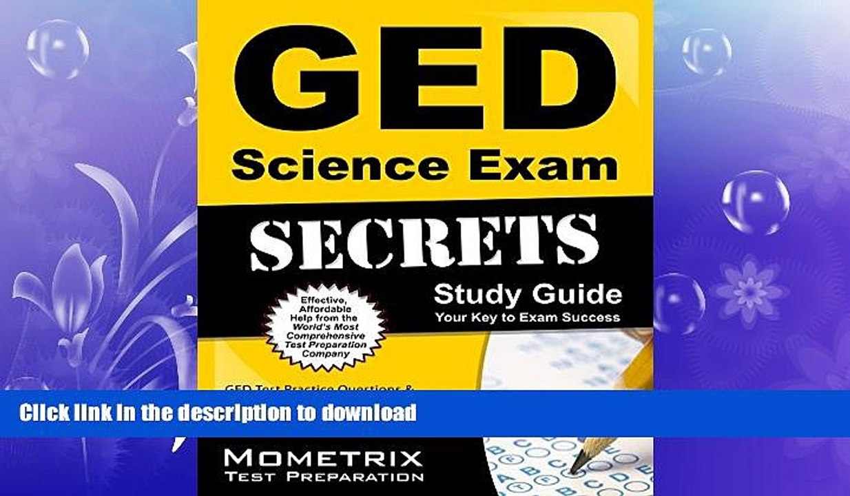 EBOOK ONLINE  GED Science Exam Secrets Workbook: GED Test Practice Questions   Review for the