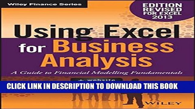 [PDF] Using Excel for Business Analysis: A Guide to Financial Modelling Fundamentals Full Online