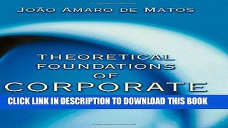 [PDF] Theoretical Foundations of Corporate Finance Popular Collection
