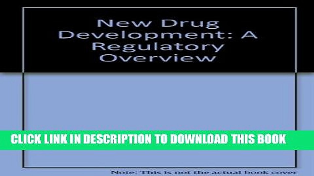 [PDF] New Drug Development: A Regulatory Overvi...