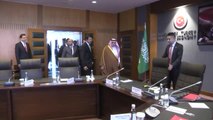 Ekonomi Bakanı Zeybekci, Suudi Arabistan Ticaret ve Yatırım Bakanı Macid El Kasabi'yi Kabul Etti