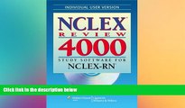 Big Deals  NCLEXÂ® Review 4000: Study Software for NCLEX-RNÂ® (Individual Version) (NCLEX 4000)