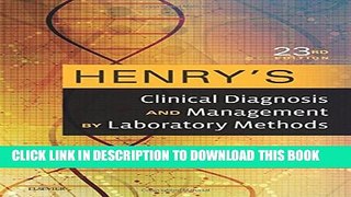 [PDF] Henry s Clinical Diagnosis and Management by Laboratory Methods, 23e Popular Collection