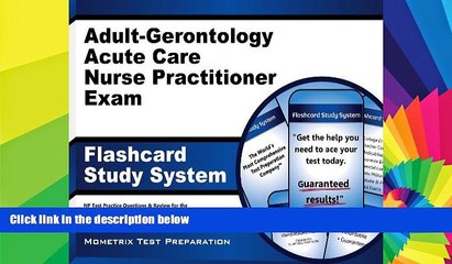 Big Deals  Adult-Gerontology Acute Care Nurse Practitioner Exam Flashcard Study System: NP Test