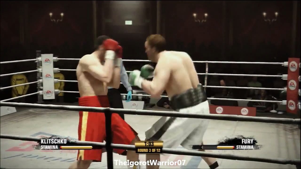 Wladimir Klitschko VS Tyson Fury - Full Fight (Simulation)