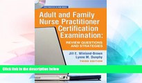 Big Deals  Adult and Family Nurse Practitioner Certification Examination: Review Questions and
