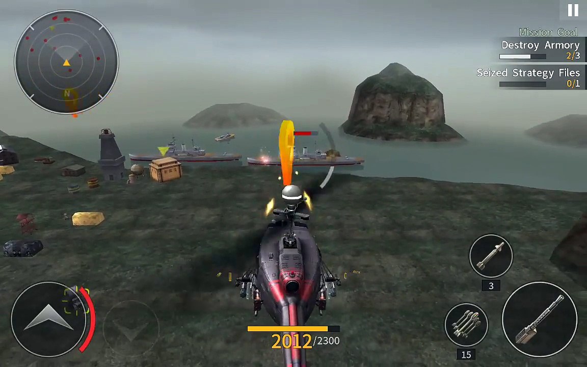 GUNSHIP BATTLE: SECOND WAR - Android gameplay PlayRawNow