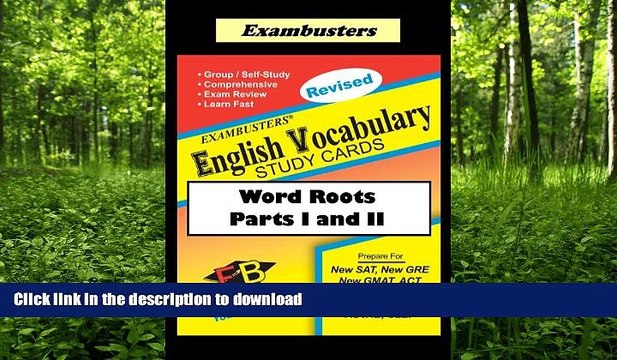 FAVORITE BOOK Exambusters English Word Roots Vocabulary Flashcards: SAT, ACT, GRE, PRAXIS GET