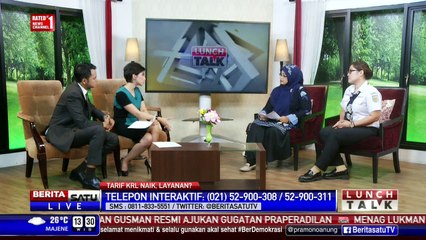 Lunch Talk: Tarif KRL Naik, Layanan? #2