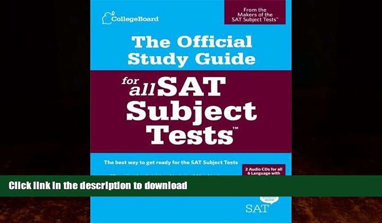 READ  The Official Study Guide for All SAT Subject Tests  PDF ONLINE