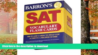 GET PDF  Barron s SAT Vocabulary Flash Cards FULL ONLINE