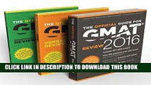 [PDF] GMAT 2016 Official Guide Bundle Popular Colection