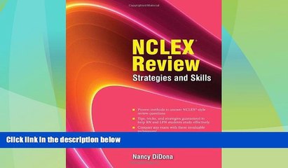 Big Deals  NCLEX Review: Strategies And Skills  Best Seller Books Most Wanted