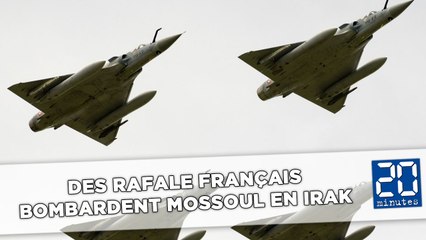 Des Rafale français bombardent Mossoul en Irak
