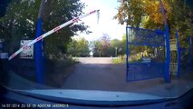 Момент ДТП между Тягачом и ВАЗ 2112 26 сентября 2016 Завьяловский район