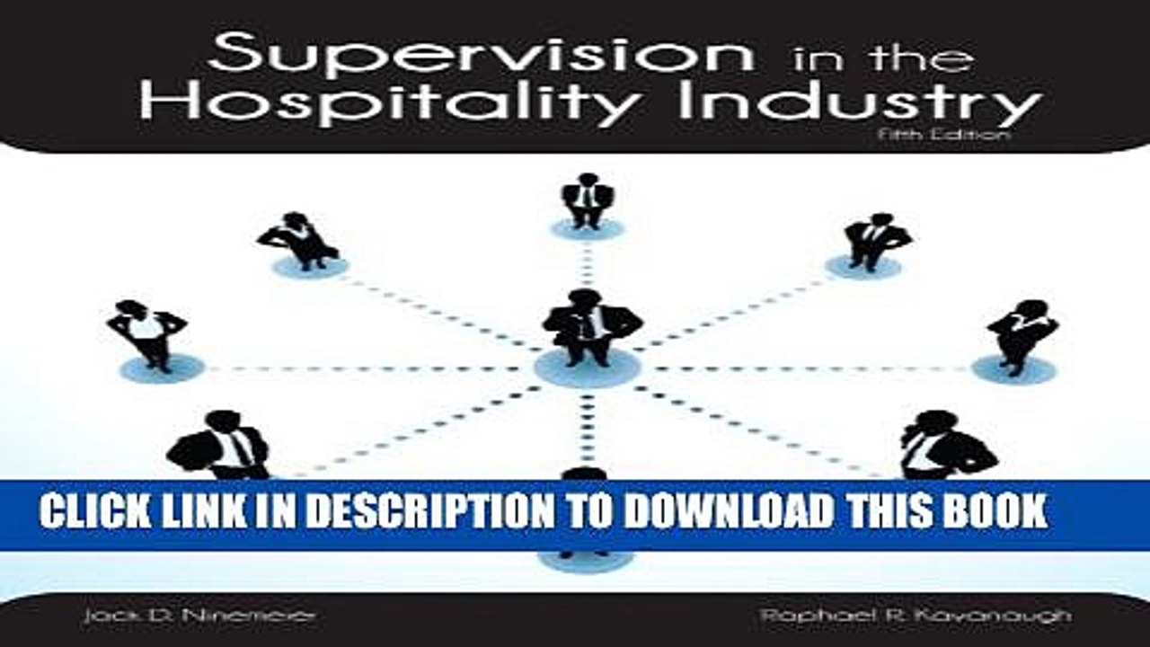 [PDF] Supervision in the Hospitality Industry with Answer Sheet (AHLEI) (5th Edition) Popular