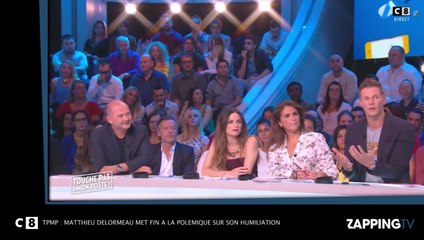 TPMP : Matthieu Delormeau humilié ? Il met fin à la polémique