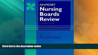 Big Deals  AJN/Mosby Nursing Boards Review for NCLEX-RN Exam (Ajn Nursing Boards Review for the