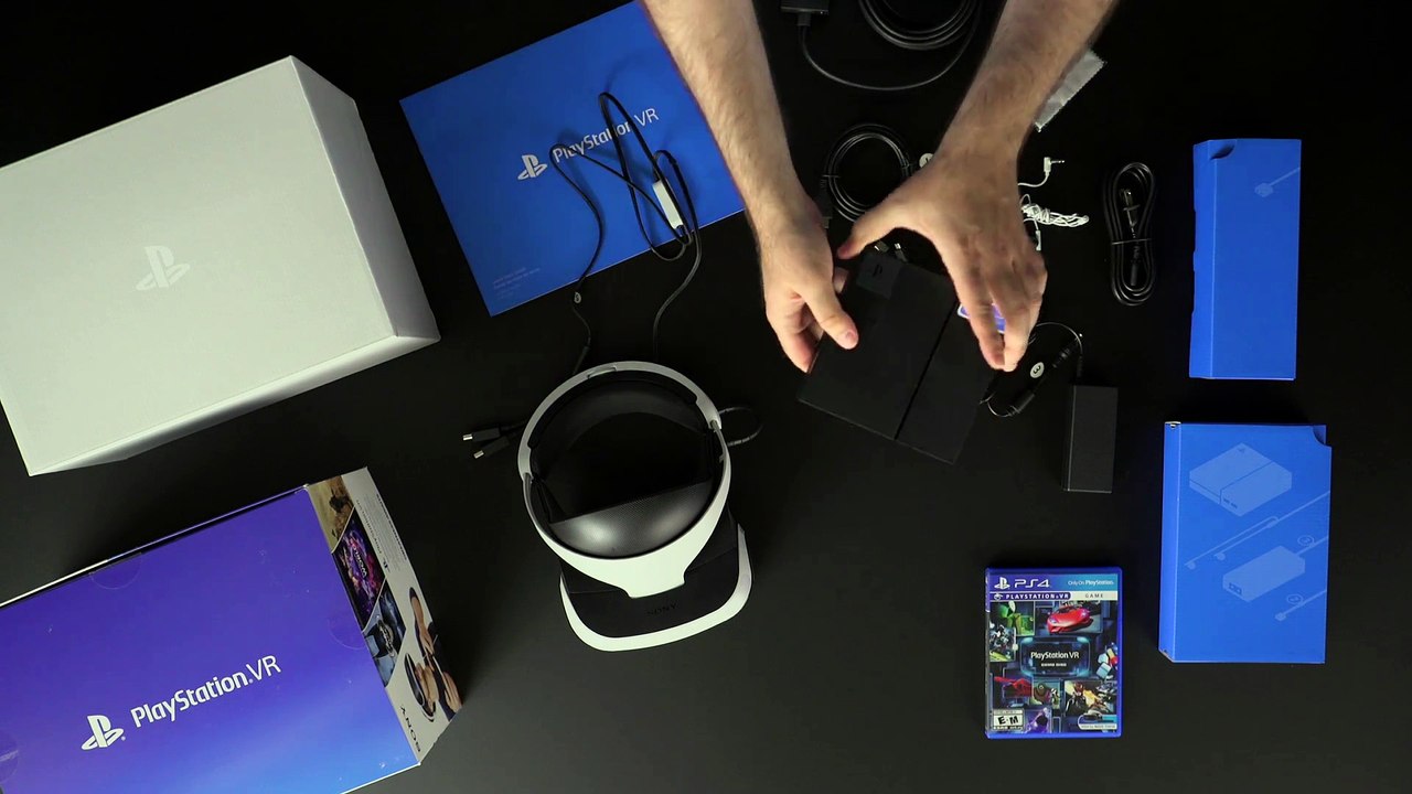 Unboxing du PlayStation VR par Sony