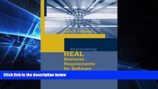 Big Deals  Discovering Real Business Requirements for Software Project Success (Artech House