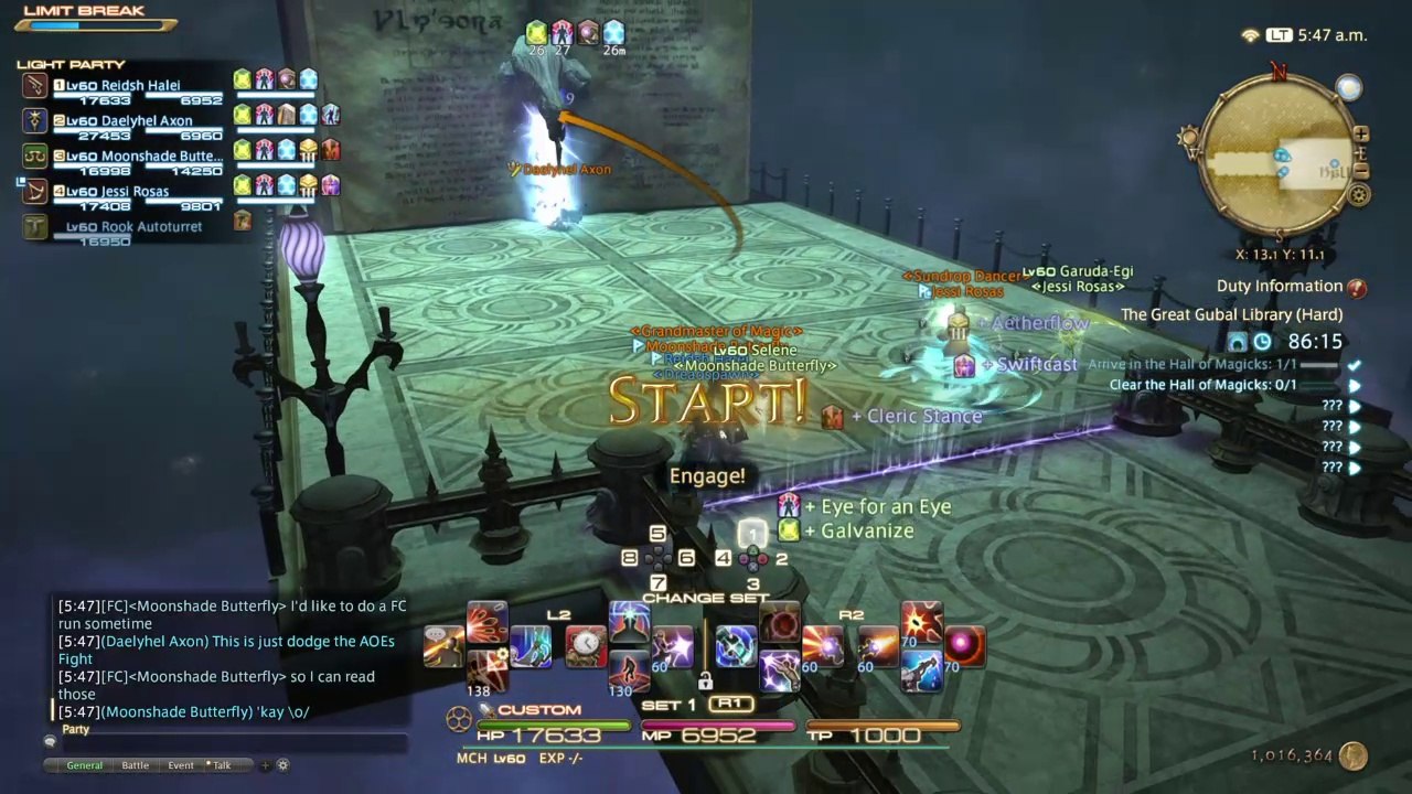 FINAL FANTASY XIV - The Great Gubal Library HM part 1