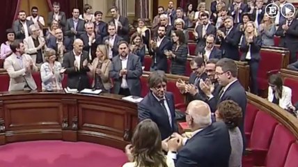 Los resultados de la votación en el Parlament