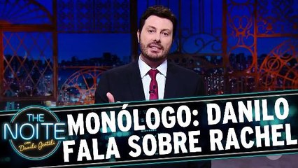 Monólogo: Danilo fala sobre estar `conhecendo melhor` a Rachel Sheherazade