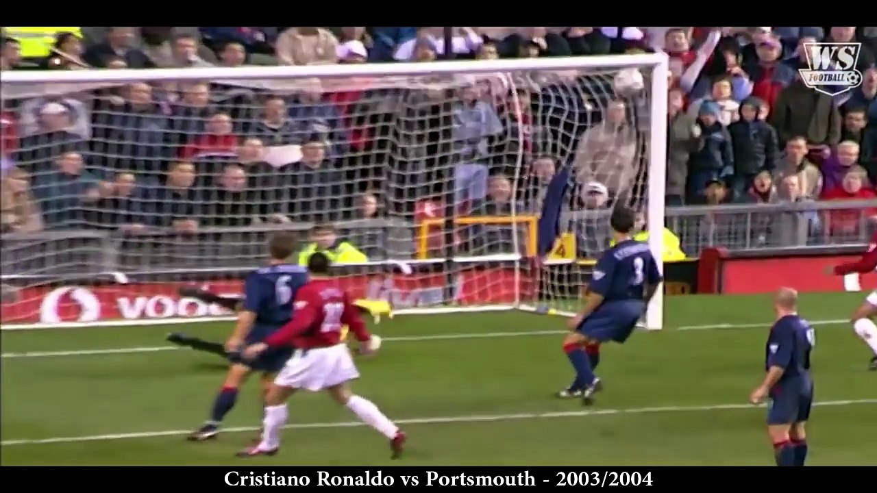 Cristiano Ronaldo - All Free Kick Goals For Manchester United