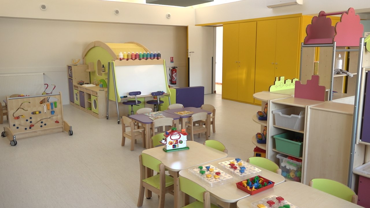Ouverture de la crèche Les Enfants d'Olympe