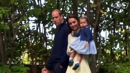 La princesa Carlota dice su primera palabra en público