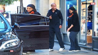 Pregnant Janet Jackson goes Shopping for Baby Furniture in London REPORTERBOX