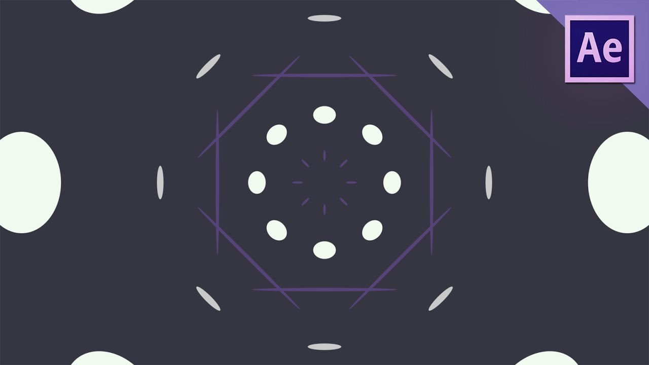 After Effects circle burst accent graphics tutorial