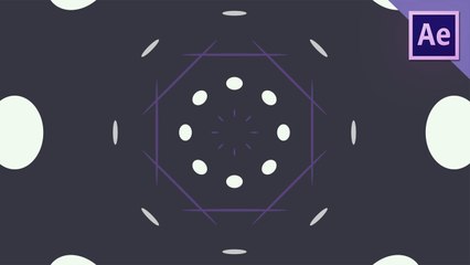 After Effects circle burst accent graphics tutorial