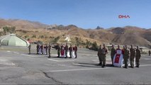 Hakkari Şehit Korucular İçin Tören Düzenlendi