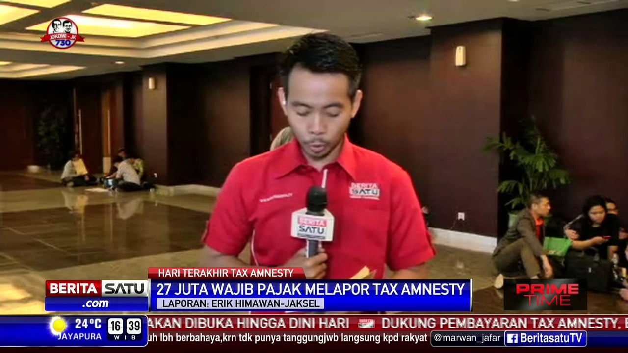 27 Juta Wajib Pajak Lapor Tax Amnesty