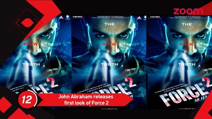 John Abraham Releases First Look Of  'Force 2', Hrithik Praises 'Ae Dil Hai Mushkil's' Trailer