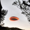 Tunceli'de UFO'ya Benzeyen Bulut Görenleri Şaşırttı