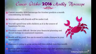 Free Monthly Horoscope October 2016 | Monthly Love Horoscope for All Zodiac Sign