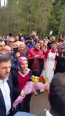 6 HAİN TERÖRİSTİ ÖLDÜREN  KAHRAMAN YİĞİTLERE YAKIŞIR KARŞILAMA YAPILDI